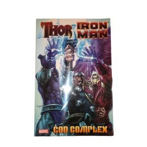 Thor Ironman God Complex - marvel TP book. NEW